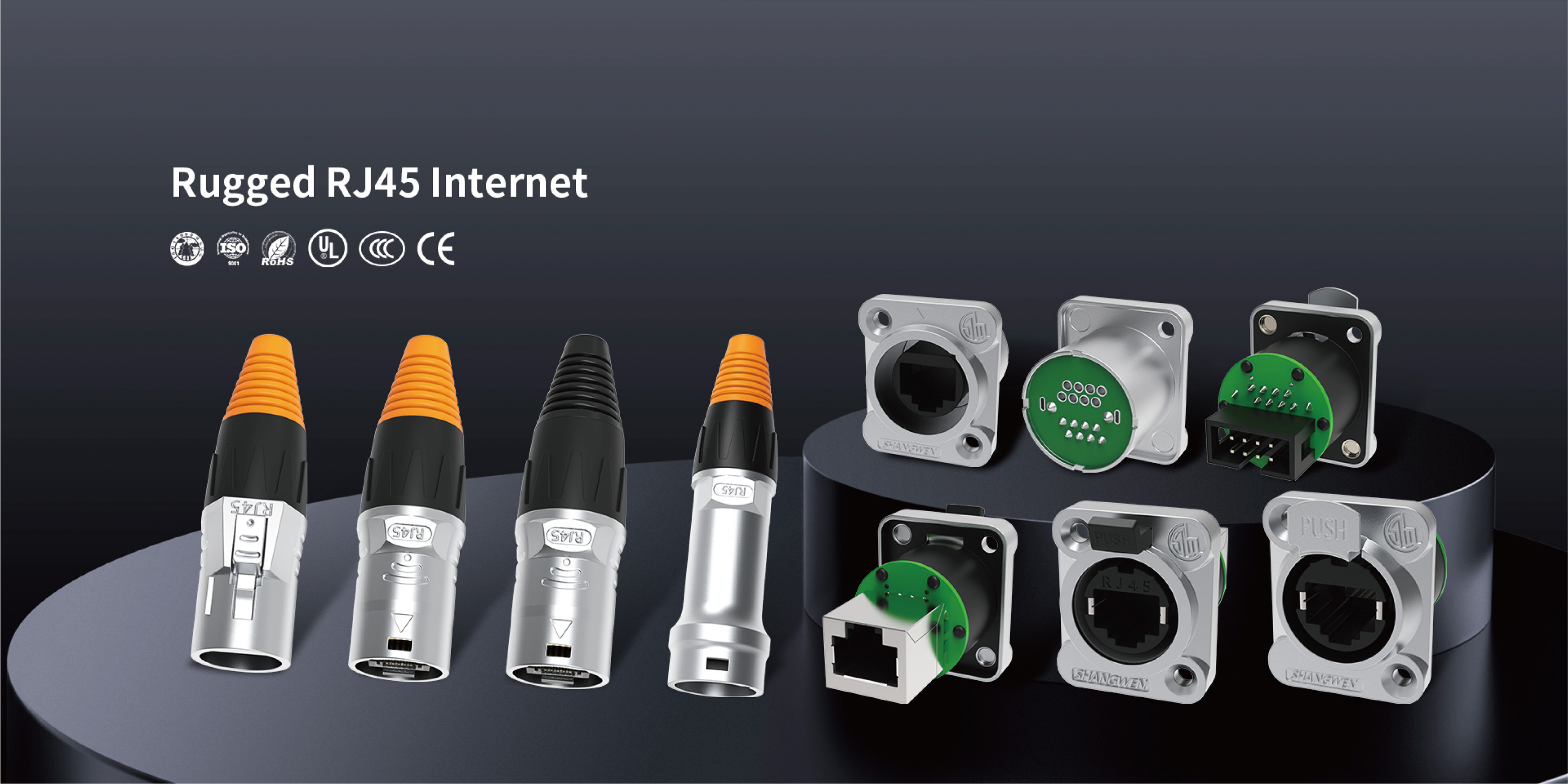 Circulaire stroomconnector