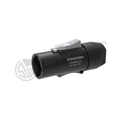 Outdoor Power LED IP65 Waterproof Male Plug Connector 3Pin 250V Speakon Connector for Industrial Electronics Accessories