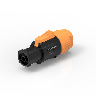 Waterdicht Powercon Vrouwelijke aansluiting IP65 3 Leider 20A 250V