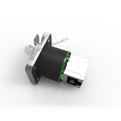 Audio Ethernet Chassis Connector Elektrisch Rj45 8 pin connector