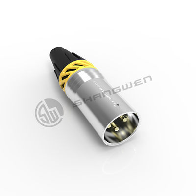 Kleine XLR Power Connector Buiten waterdicht 3 Pins Mannelijke Plug Connector