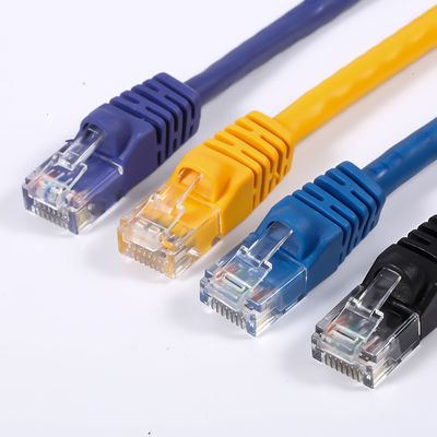 Cat5E Cat6a UTP Ethernet-patchkabel rond voor communicatie