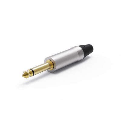 Versatile 6,35 mm Jack Plug Connector Metalen voor elektronische apparaten