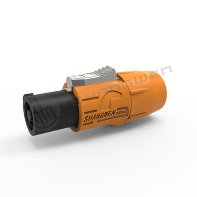 Stabiel kunststof waterdicht stroomverbinding Industrial Male Powercon