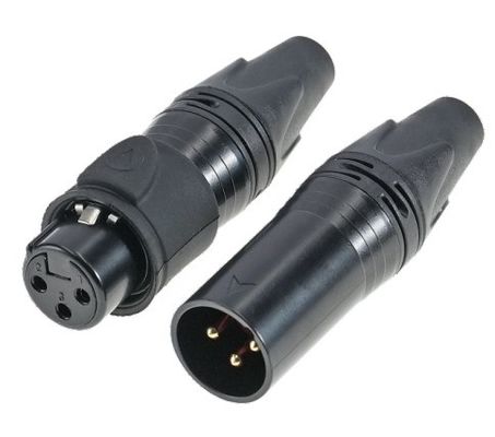 Industrial Electronics Accessories Vrouwelijk waterdicht 3 pin XLR-connector voor audio-video buiten en waterdicht