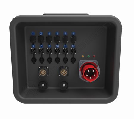 Professionele stage lichtverdelingsbox 12 kanalen met 19 pin Socapex