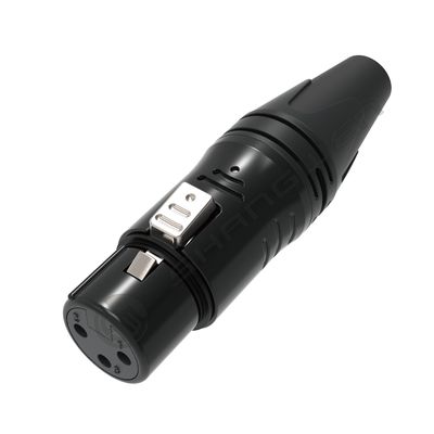 3 pin XLR mannelijke aansluiting waterdicht DMX draad koppeling Audio video aansluiting vrouwelijke stopcontact voor buiten