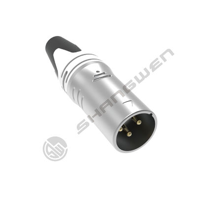 Waterdicht 3 pin XLR Plug Vrouwelijke stopcontact Adapter IP65 DMX Panel Mount Audio Draad Connector Legemateriaal Buiten