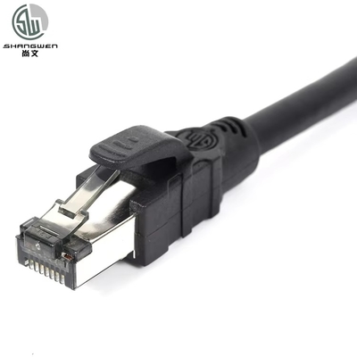 Cat5e FTP Ethernet-netwerk Internet patch cord kabel RJ45 24AWG 4P 4pair CE UL Multiple Copper Twist Soft CCA BC geleider