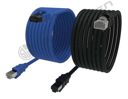 CE ROHS FTP UTP SFTP Cat7 Rj45 Plug Netwerk Lan Kabel 1000ft CAT7 LAN AWG23 S/FTP 100% Koper Oranje