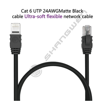 High-Speed Cat6 UTP Cable Patch Cord 305m 4-Pair 30AWG Stranded Copper Ethernet Cable with PVC LSZH Jacket for Outdoor Use