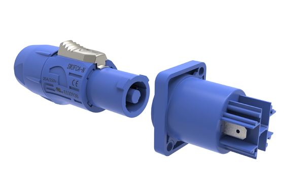 Indoor Ip44 250v Ac Powercon Connector Female Socket Power Connector for Led Display