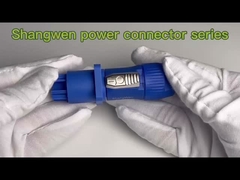 IP44 Indoor Circular Power Connector Mannelijke stekker Powercon Electrical
