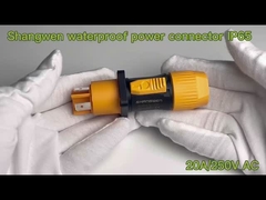 Industrial Waterdicht Mannelijk en Vrouwelijk Stroomverbinder Ip65 Buiten