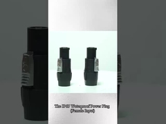 Waterdicht stroomverbinding Geïmporteerd beryllium koper en bedekt met zilver, UL CE RoHS CQC-certificaat