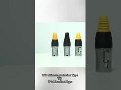 IP67 waterdicht Rj45 Ethernet-chassisconnector voor vrouwelijk en mannelijk gebruik binnen