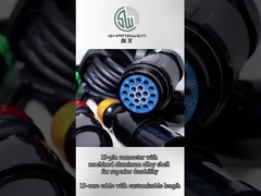 Waterdichte koppelingen voor industriële elektronica IP67 voor LED-displayconnectoren en -accessoires