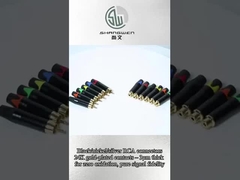 Industrial Plug RCA Audio Connector 2 Contact RCA Mannelijke Lotus Jack