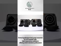 Ip65 Elektrische waterdichte stroomconnector Vrouwelijke chassisconnector