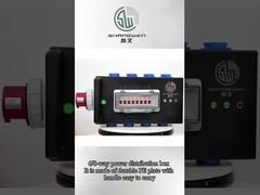 Draagbare industriële waterdichte elektriciteitsdistributie doos