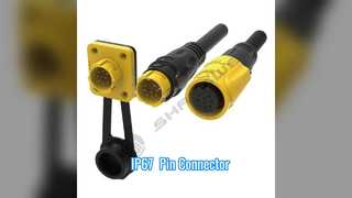 M-serie pin-industriële connector IP67