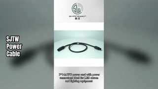 SJTW-voedingskabel 16AWG 300V buitensnoer